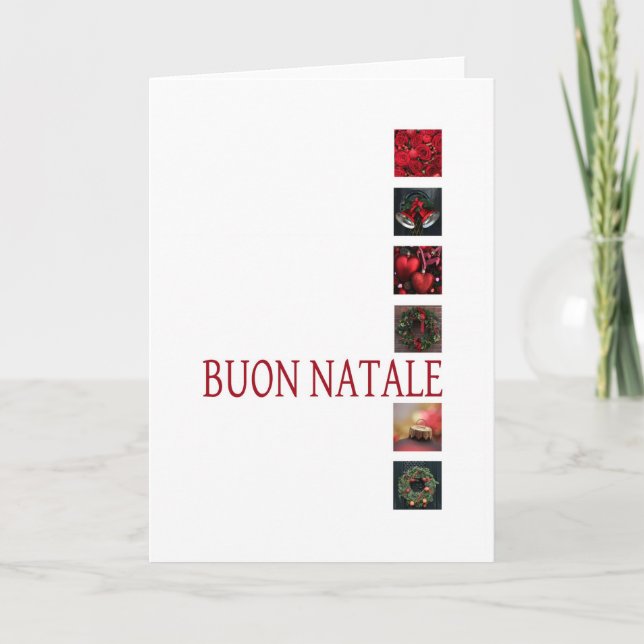 Buon Natale - Italian Christmas Card (Front)
