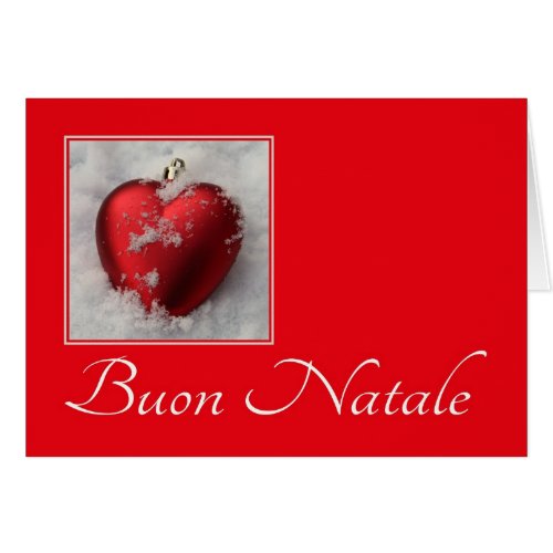 Buon Natale _ Italian Christmas Card