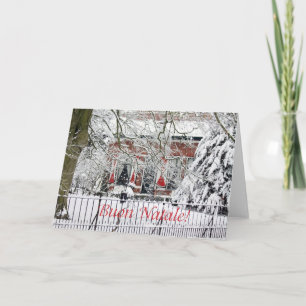 Buon Natale Italian Christmas Card