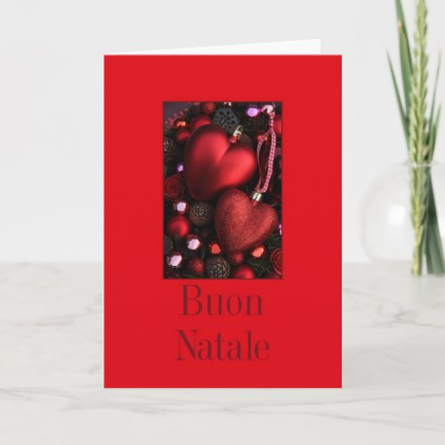 Buon Natale _ Italian Christmas Card