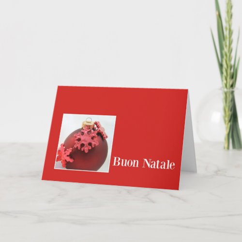 Buon Natale _ Italian Christmas Card