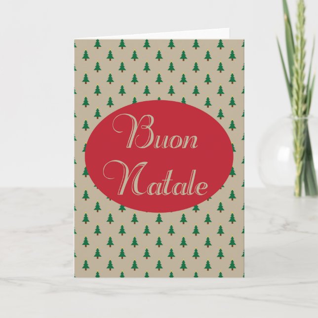 Buon Natale - Italian Christmas Cards (Front)