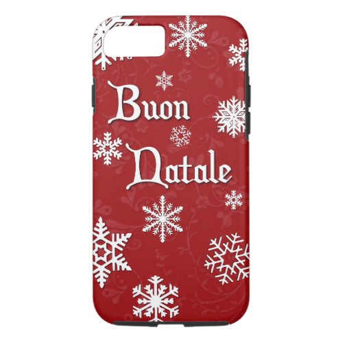 Buon Natale Italian Christmas Phone Case