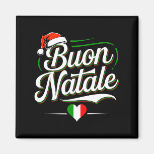Buon Natale Italian Family Christmas Italy Pride H Magnet