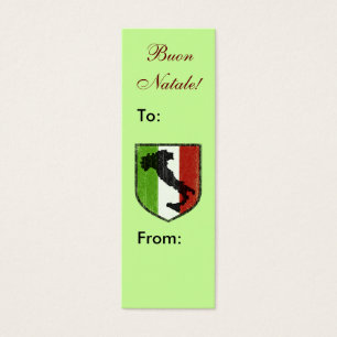 Buon Natale! Italian Merry Christmas Gift Tags