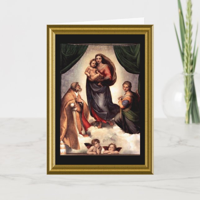 Buon natale - Lord's Prayer in Italian Holiday Card (Front)
