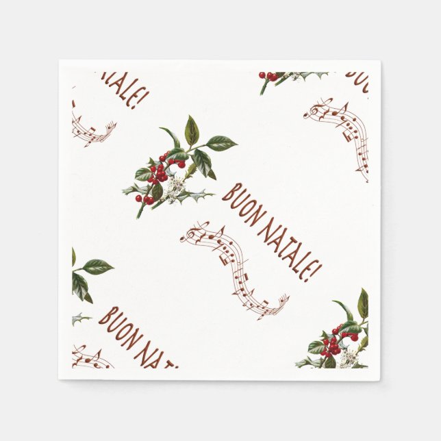 Buon Natale Napkins (Front)