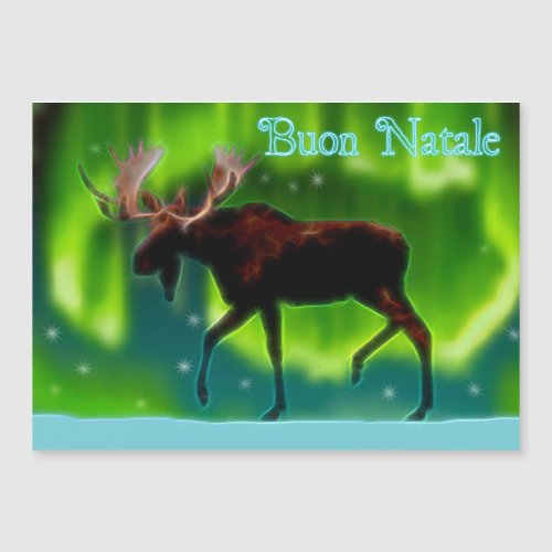 Buon Natale _ Northern Lights Moose