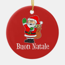 Buon Natale Yard Sign.Buon Natale Santa Italian Merry Christmas Large Gift Bag Zazzle Com