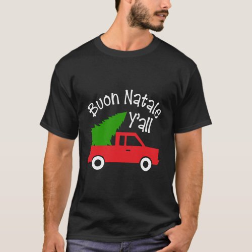 Buon Natale Shirt Italian Christmas Funny Italy Lo