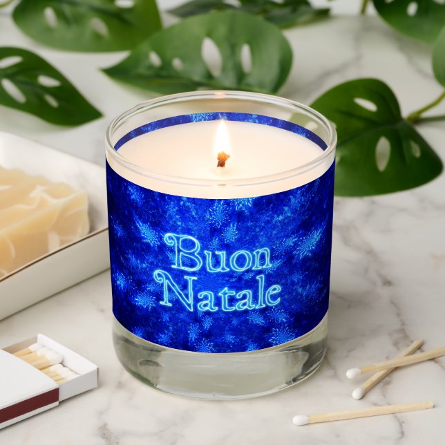 Buon Natale - Snowburst Scented Candle (Lit)