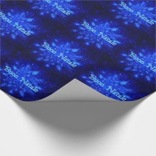 Buon Natale - Snowburst Wrapping Paper