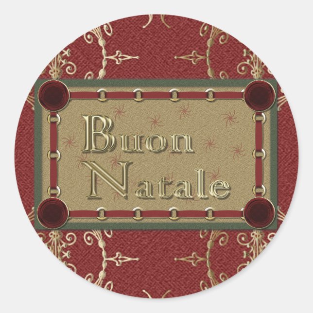 Buon Natale Stickers (Front)