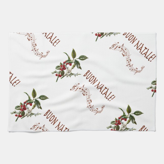 Buon Natale Towel (Horizontal)