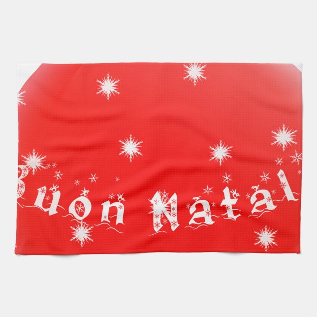 Buon Natale Towel (Horizontal)