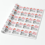 Buon Natale Wrapping Paper at Zazzle