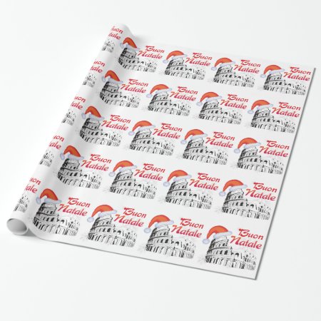 Buon Natale Wrapping Paper