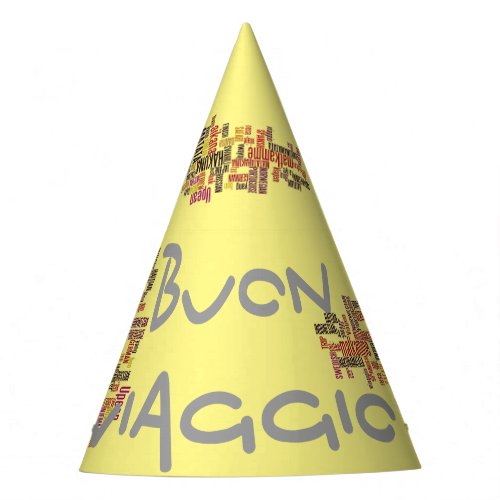 Buon Viaggio Fun Customize Product  Party Hat