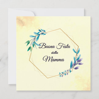 Buona Festa della Mamma | Happy Mother's Day Card