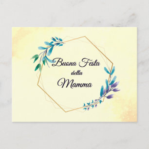 Buona Festa della Mamma Happy Mother's Day Postcard