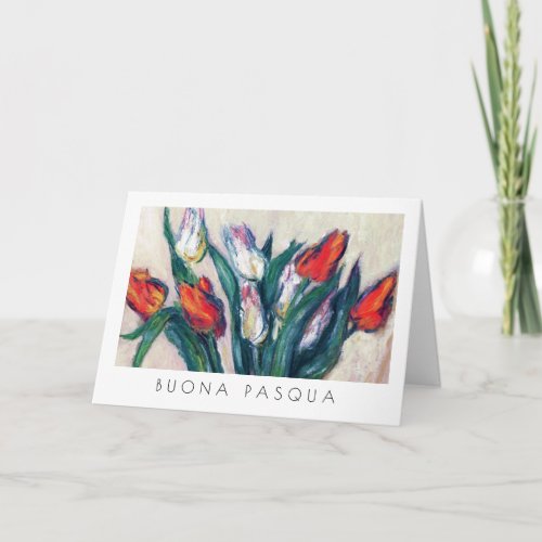 Buona Pasqua Fine Art Easter Card in Italian