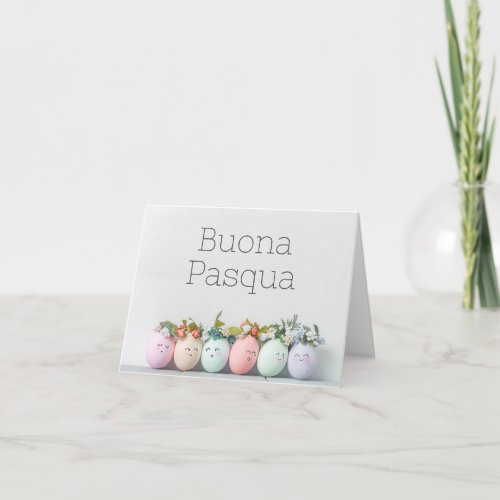 Buona Pasqua Italian Happy Easter  Card