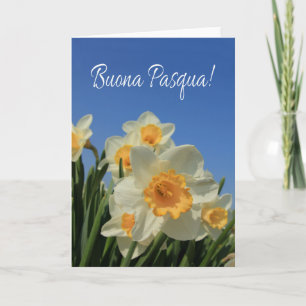 Buona Pasqua Italian Happy Easter Holiday Card