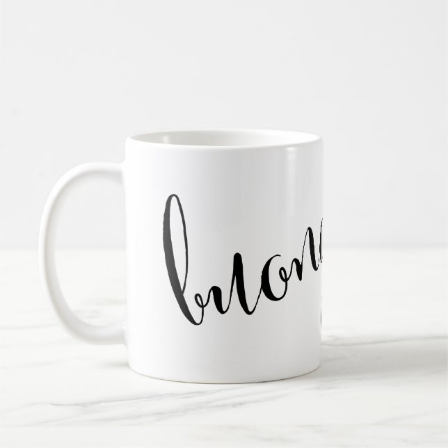 buongiorno Good Morning Italian Mug (Left)