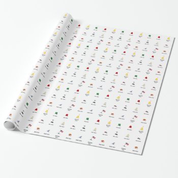 Buoy Guide Wrapping Paper by clawofknowledge at Zazzle