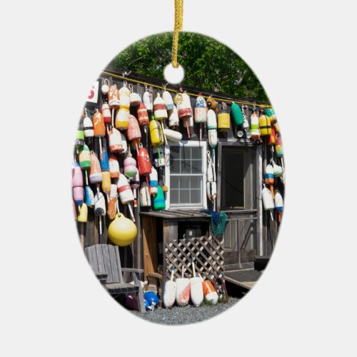 Buoys Ceramic Ornament