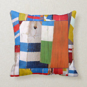 Buoys Throw Pillow