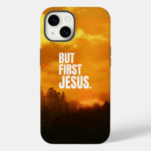BUR FIRST JESUS NATURE MORNING SUNRISE  Case-Mate iPhone 14 CASE
