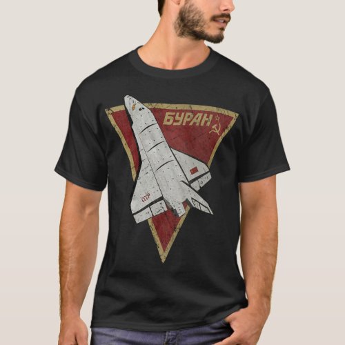 Buran CCCP Buran Space Shuttle T_Shirt