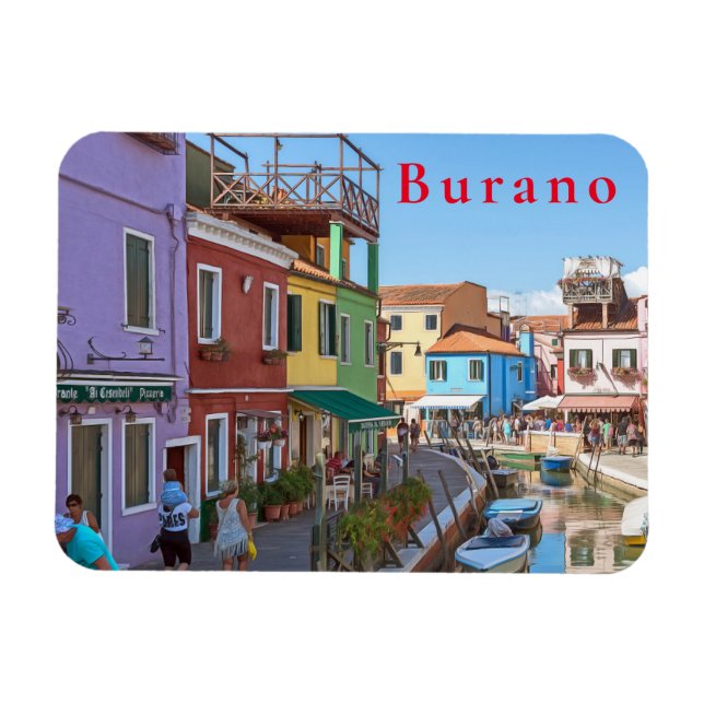  Burano. #11.   Magnet (Horizontal)