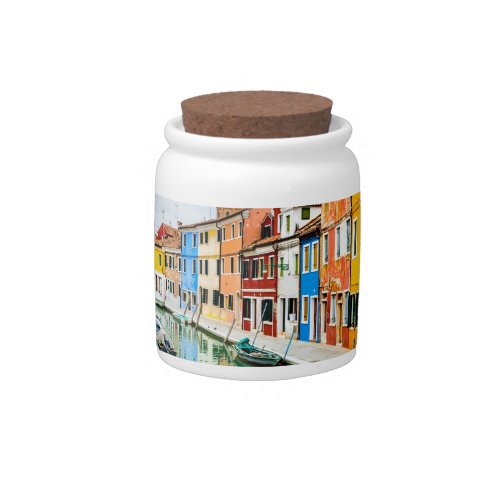 Burano Italy Candy Jar