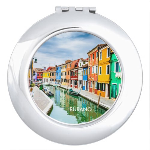 Burano Italy Compact Mirror