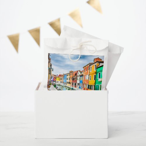 Burano Italy Favor Bag