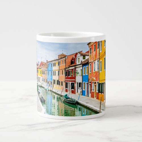 Burano Italy Giant Coffee Mug