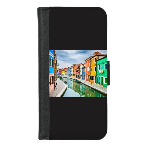 Burano Italy iPhone 87 Wallet Case