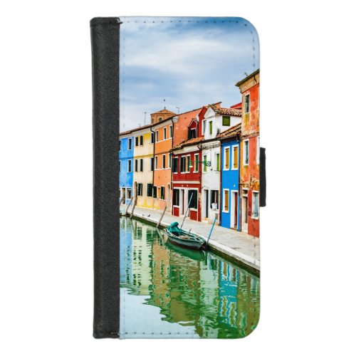 Burano Italy iPhone 87 Wallet Case