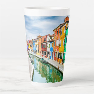 Burano, Italy Latte Mug