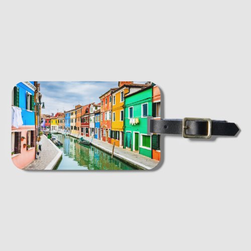 Burano Italy Luggage Tag