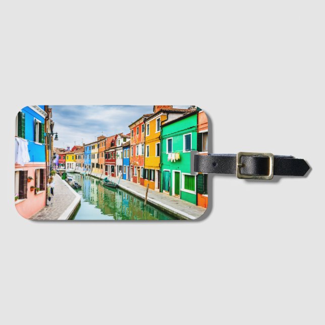 Burano, Italy Luggage Tag (Front Horizontal)