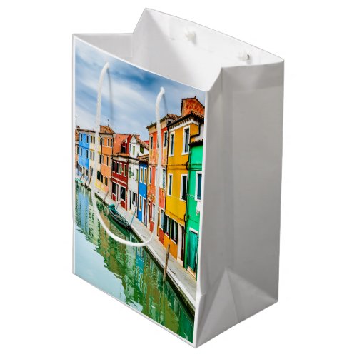 Burano Italy Medium Gift Bag