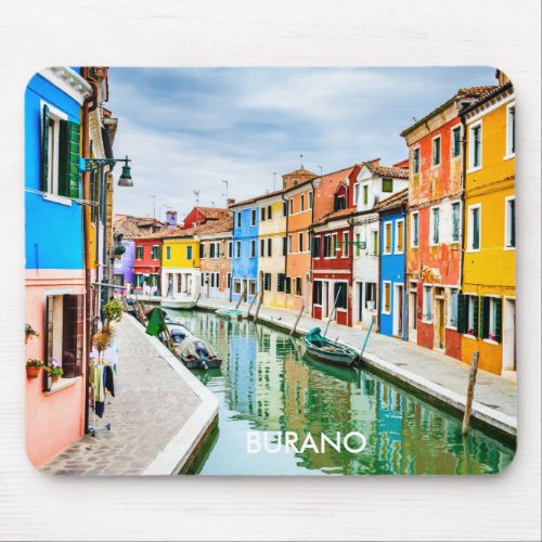 Burano Italy Mouse Pad