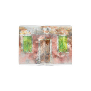 Burano Italy near Venice Italy Passport Holder