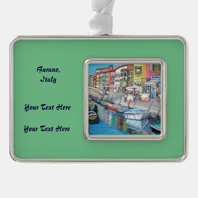 Burano, Italy - Ornament (Front)
