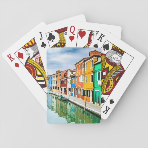 Burano Italy Poker Cards