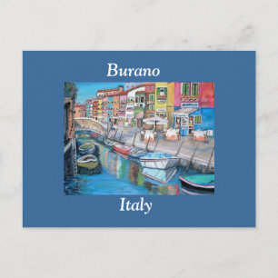 Burano, Italy - Postcard