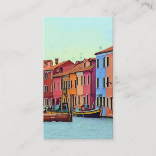 BURANO _ Venetian Lagoon Venice _ Burano Business Card